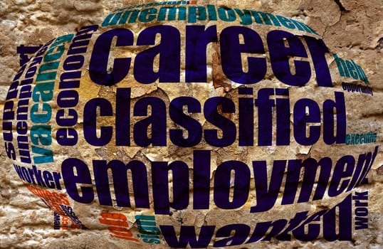 Employment work cloud