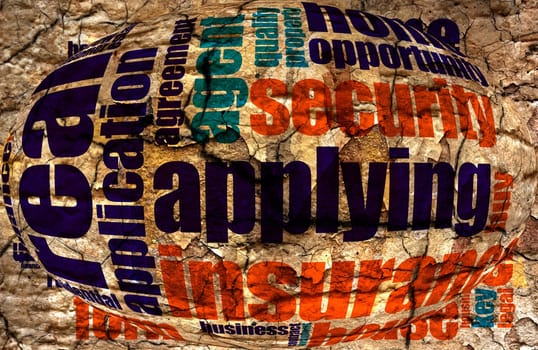 Insurance word cloud