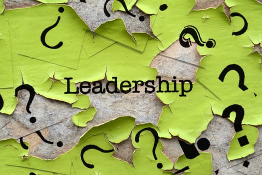 Leadership and question mark