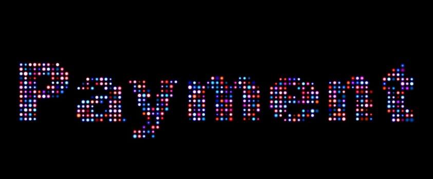 Payment led text