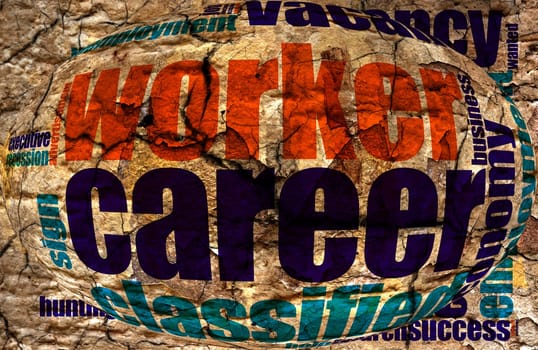 Career word cloud