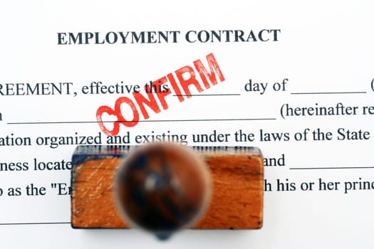 Employment contract - confirm