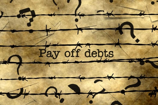 Pay off debts