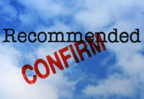 Recommended confirm