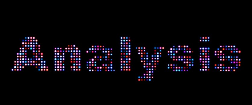 Analysis led text