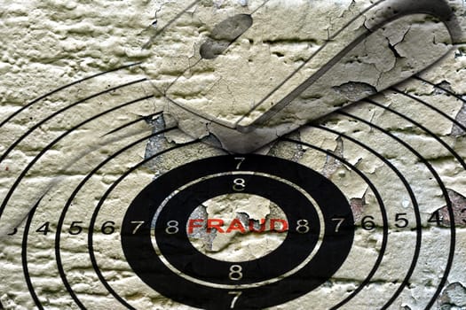 Web fraud concept