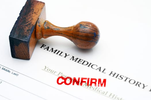Family medical history - confirm
