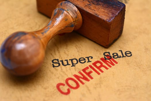 Super sale - confirm