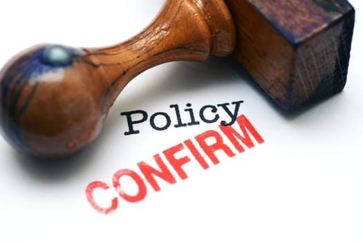 Policy confirm