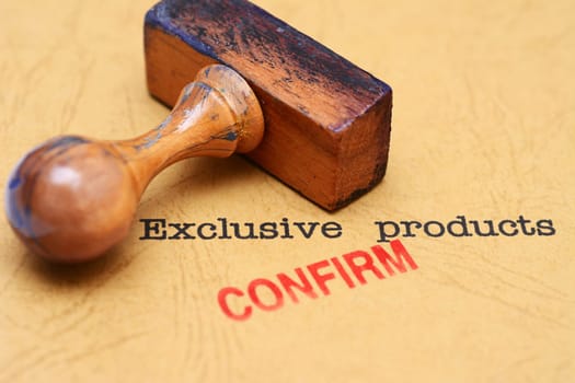 Exclusive products