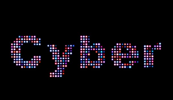 Cyber led text