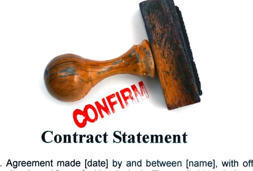 Contract statement