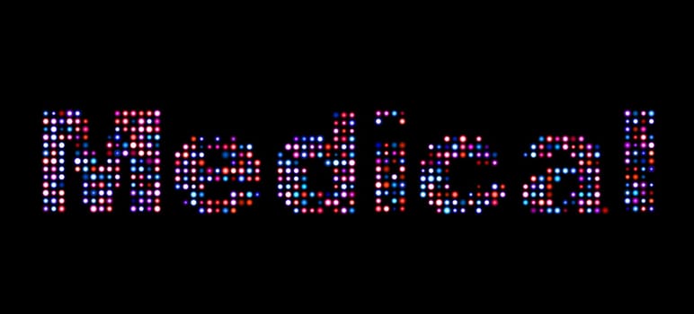 Medical led text