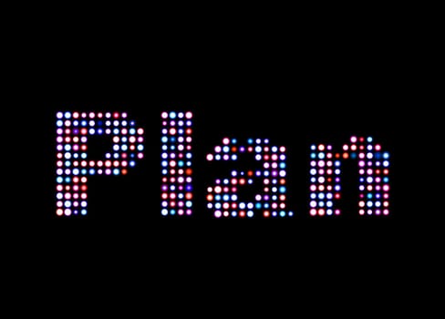 Plan led text