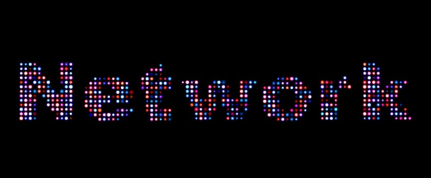 Network led text