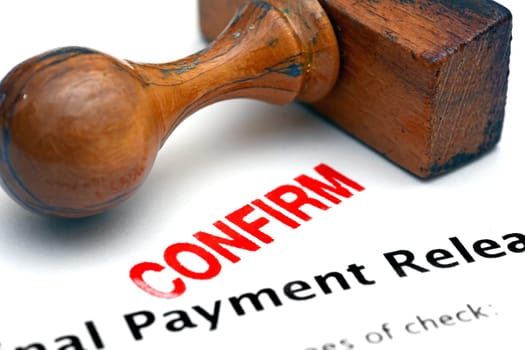 Payment form - confirm