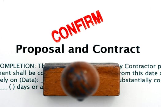 Proposal and contract