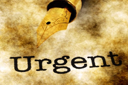 Urgent concept