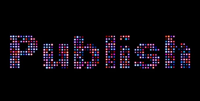publish led text
