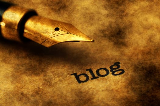 Blog concept