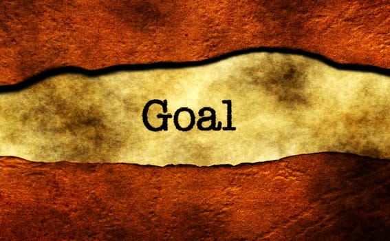 Goal concept