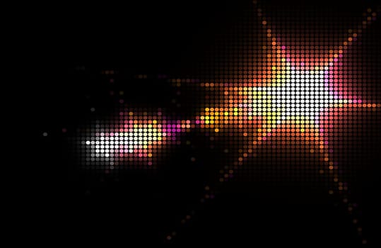 Colorful circles background