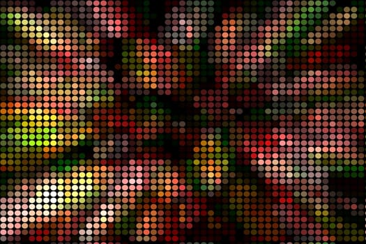 Colorful circles background