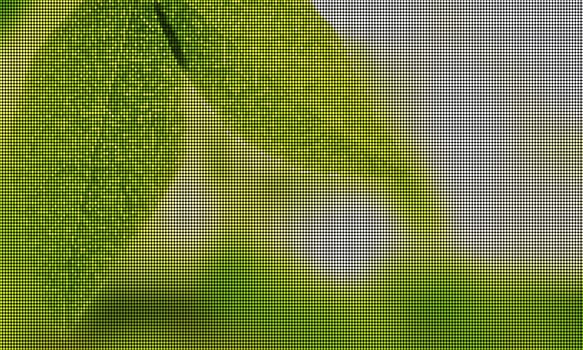 Green circles background
