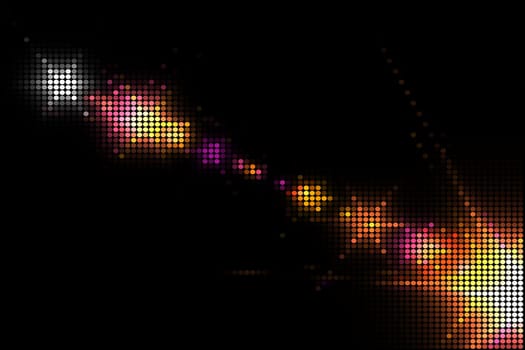 Colorful circles background
