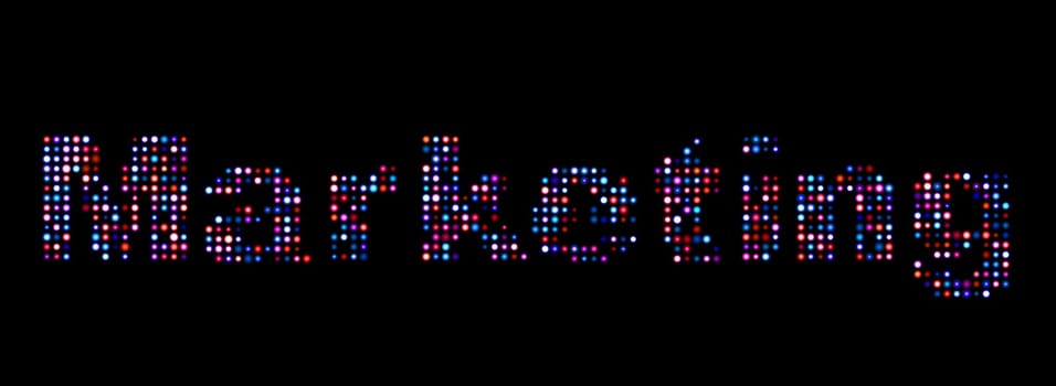 Marketing led text