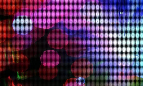 Colorful background with circles