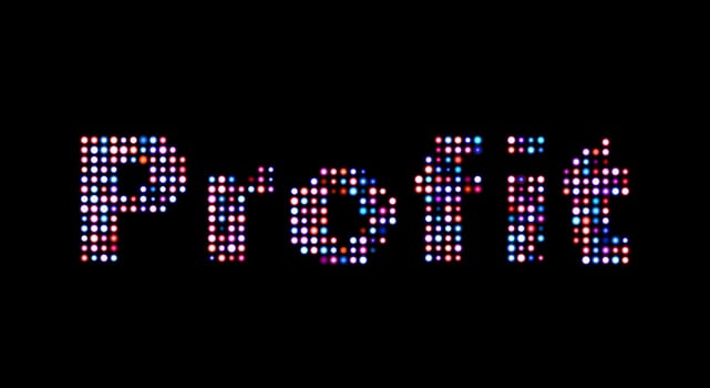 Profit led text