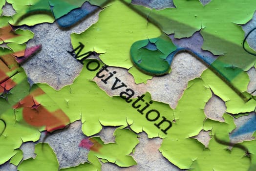 Motivation puzzle concept