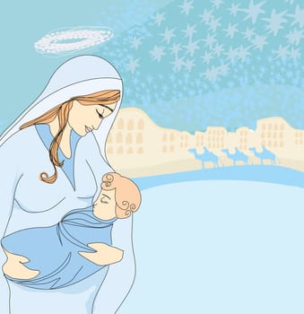 Madonna and child Jesus