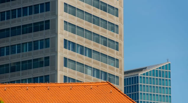 Modern facade in munich