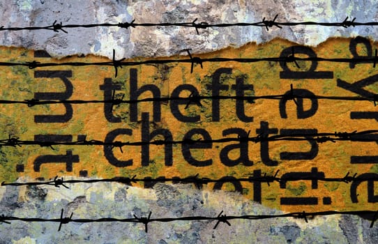 Theft and cheat