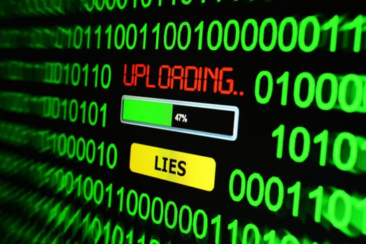 Uploading lies