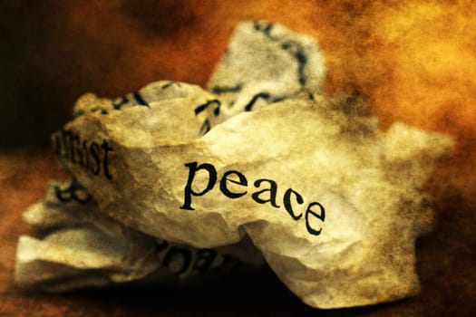 Broken peace