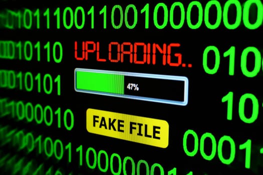 Upload fake file