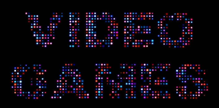 Video games led sign