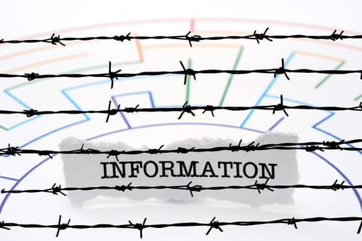 Information text on maze