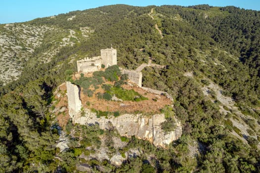 Castle of Santa Magdalena de Pulpis province of Castellon Spain.