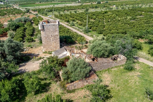Watchtower Carmelet vigia in Cabanes of Castellon in Spain