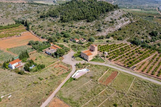 Fortified Church of Santa Maria de Albalat in Cabanes of Castellon in Spain