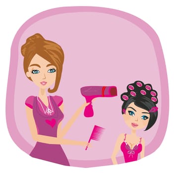Hairdressing salon - flyer