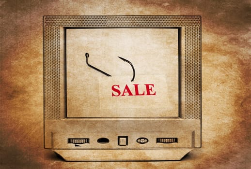 Sale bait on TV