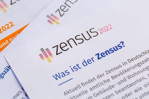 Census 2022 in Germany: official government survey for census (population, building and household)