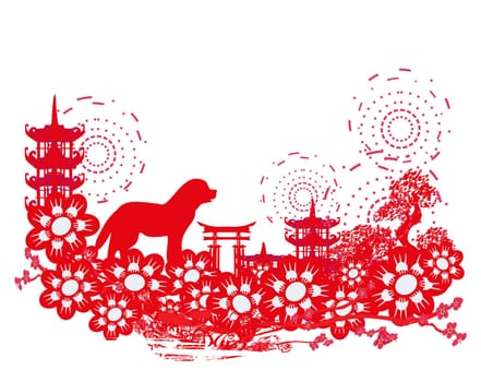 Chinese zodiac the year of Dog