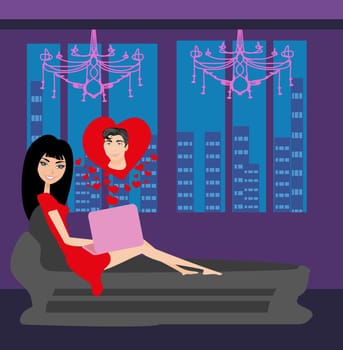 Love in web