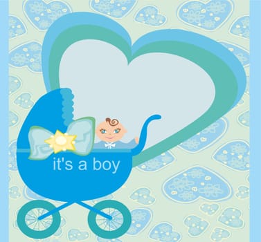 Baby card - Its a boy